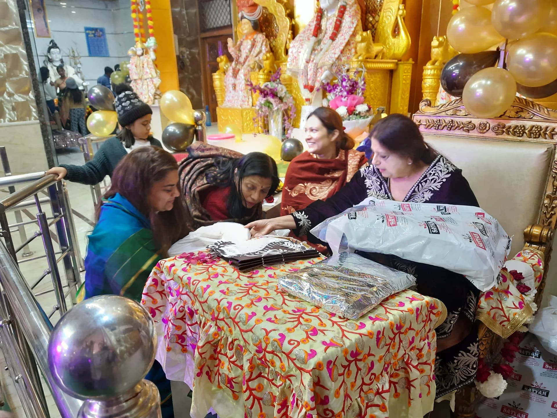 Devotees Gathering